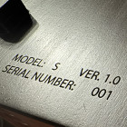 Detail certifikátu a sériového čísla Vanishing Radio 2000